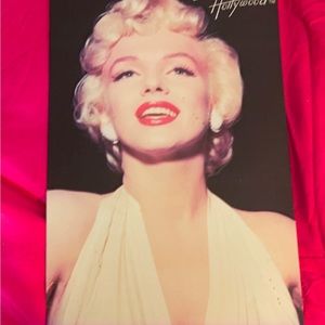 MARILYN MONROE METAL POSTER